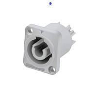 POWERCON 3P Socket White Разъем розетка Power Connectors, белый, 20А, 250В