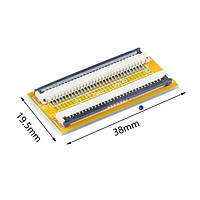 1.0-30P-FPC-Extension-Board Плата - переходник для шлейфа. Шаг: 1,0 мм. 30 контактов.