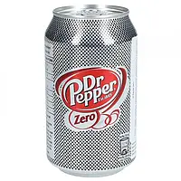 Газировка Dr.Pepper Zero без сахара 330ml