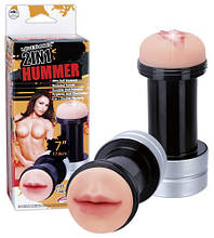 Мастурбатор вагіна та рот 2in1 Hummer Mund