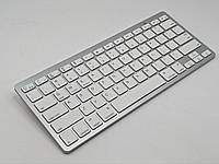 Клавиатура беспроводная UKC BK-3001 Wireless Keyboard Bluetooth Silver