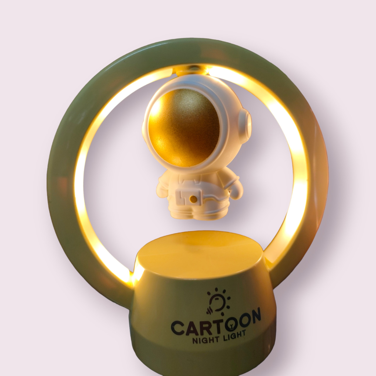 Дитячий мінінічник Космонавт ширяє в повітрі магнітний, для сну в дитячу кімнату, фото 1