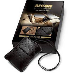 Premium Шкіряна колекція Золото (Gold Star) Areon
