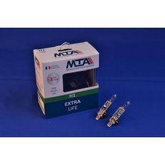 Лампа автомобільна H1 12 V 55 W P14.5S EXTRA LIFE (2 шт.) (ближня/даля, протитуманна) MTA
