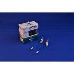 Лампа автомобільна H3 12 V 55 W PK22S EXTRA LIFE (2шт) (ближня/даля, протитуманна) MTA