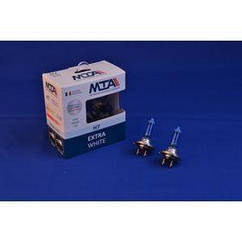 Лампа автомобільна H7 12 V 55 W PX26D EXTRA WHITE (2шт) (ближна/дальна, протитуманна) MTA