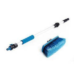 Щітка для миття автомобілів телескопічна з клапаном 65-100 см 12 Atelie