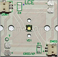 XPEWHT-01-0000-00ED2-SQ Светодиодный модуль: модуль, цвет: нейтральный белый, Вт, 3.2 В, 1 светодиодов в