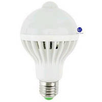 LEDLamp 12W E27 PIR Sensor Світлодіодна лампа Е27 12 Вт. з інфрачервоним датчиком руху, колір світіння: