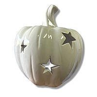 Подсвечник Tealight Holder Pumpkin and star Halloween Тыква и звезды 13см