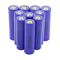 Акумулятор 18650 Li-Ion LG GBM261865 (LG M26), 2600mAh, 10A, 3.7V ціна за штуку, Purple, 2 шт в упаковці, ціна