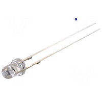 OSY5RU3131A-12V LED: 3 мм: жовтий: прозорий, 1120-1560мкд: 30°: Поверхня: опукла