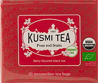 Чай Черный Kusmi Tea Four Red Fruits Berry Black Tea 20s 40g