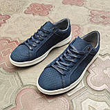 Літні сині кеди на білій підошві 40 - 43 розмір, фото 6