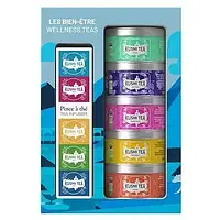 Набор Чая Kusmi Tea Wellness Teas 5s & Tea Tongs 100g