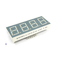 E40561-L-UY4-8-W Светодиодный индикатор, общий КАТОД, высота символа 14,22 мм, четырехсимвольный, цвет