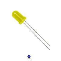FYL-3004YD1L Светодиод 3 мм.: желтый, диффузный, 588 нм. 45 мКд. 30 градусов
