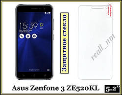 Захисне скло для Asus Zenfone 3 ZE520KL, міцне й олеофобне