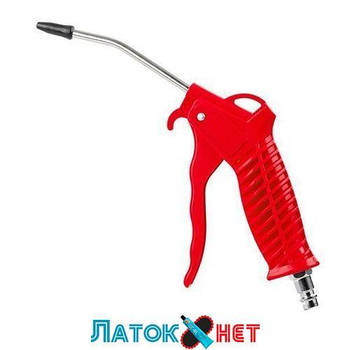 Пістолет продувний пластиковий наконечник 10 см з насадкою PT-0805 Intertool