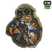 M-Tac нашивка Tiger (вышивка) Multicam/RG/Blue