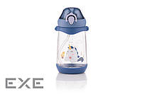 Пляшка для води Ardesto Unicorn дитяча 500 мл, синя, пластик (AR2250PU)