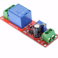 TIMER-12V-10S Таймер задержки отключения или включения (250VAC или 30VDC, ток 10 А) на время 0...10 секунд,