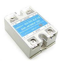 SSR-48100DA Твердотельное реле, DC-AC, 3-32VDC, 90-480VAC, 100A