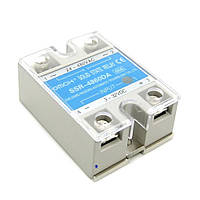 SSR-4860DA Твердотельное реле, DC-AC, 3-32VDC, 90-480VAC, 60A