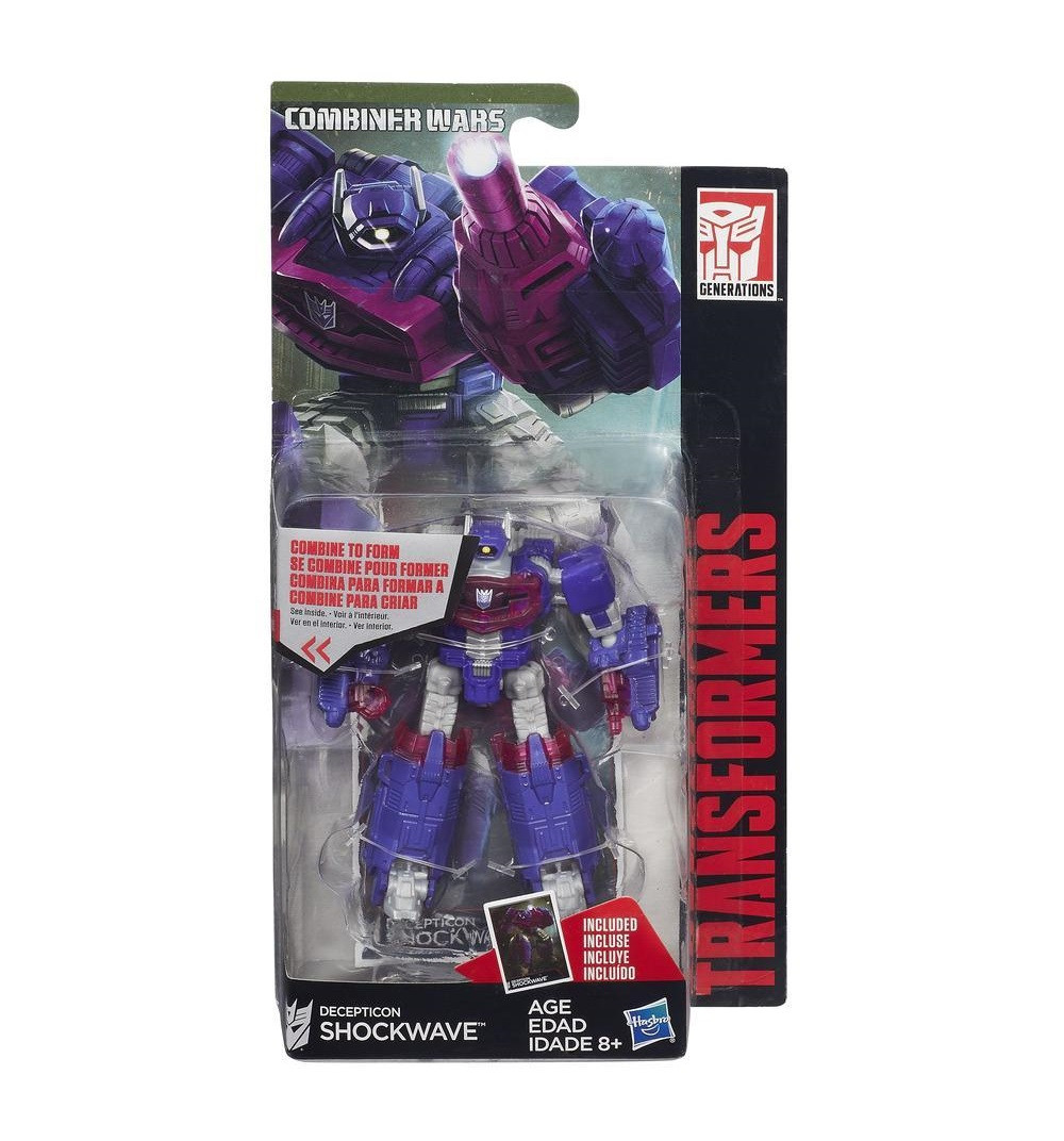 Робот-трансформер Hasbro Шоквейв з м/ф "Дженерейшн" — Shockwave, Combiner Wars, Legends Class, Generations