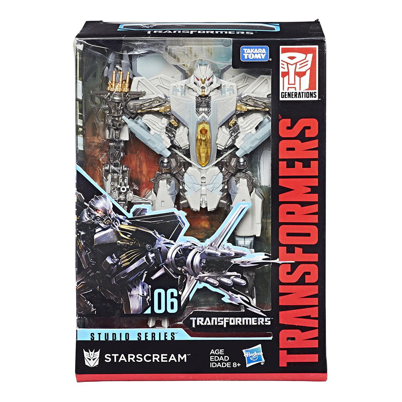 Трансформер десептикон Старскрим — Starscream, Voyager Class, Studio Series, Takara Tomy, Hasbro