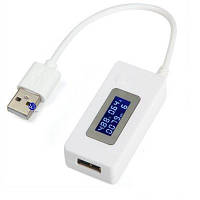 CHARGER-USB-VOLTAGE-METER USB тестер тока, напряжения и потребляемой энергии с жидкокристаллическим дисплеем и