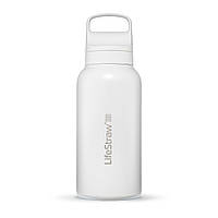 Фляга с фильтром для воды LifeStraw Go SS Filter Bottle 1L для туризма, походов и путешествиях