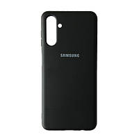 Samsung A13 A136 Силиконовый чехол Silicone Cover (черный)