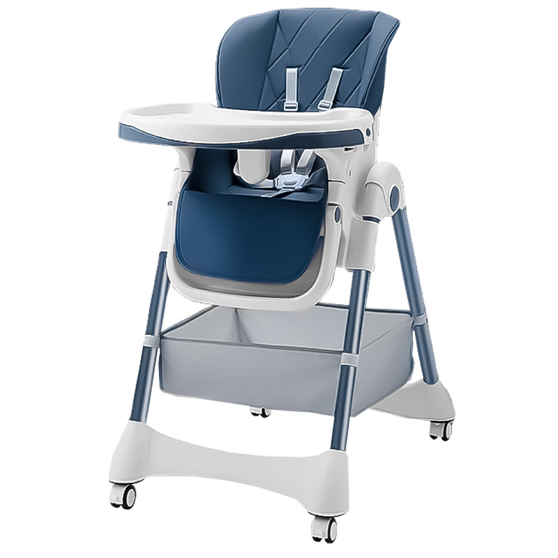 Дитячий стільчик для годування складаний Bestbaby BS-806 Sophie Blue