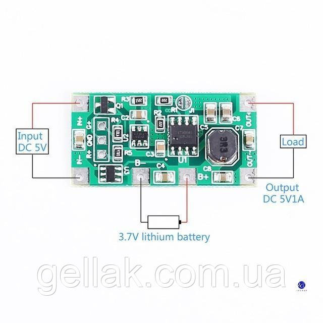 UPS Voltage Converter Module 5V Плата для збирання мініатюрного джерела безперебійного живлення на основі