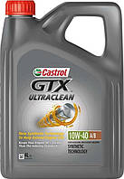 Моторна олива Castrol GTX 10W40 Ultraclean, ACEA A3/B4, API SL/CF, 4 л