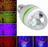 УЦЕНКА. Дисколампа LASER Rotating lamp, що обертається світлодіодне дисколампа (немає коробки 20 TRE