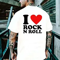 Футболка I Love Rock n Roll