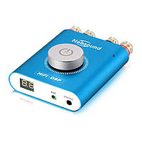 NS-20G-Blue Компактный стереоусилитель с Bluetooth 5,0 EDR DSP. 2х100 Вт. Питание: 9...24 В. Цвет: синий