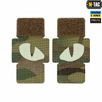 M-Tac нашивка Tiger Eyes Laser Cut (пара) Multicam