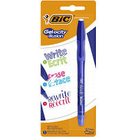 Ручка гелевая Bic пиши - стирай Gel-Ocity illusion, синяя (bc504895)