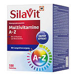 Вітаміни SilaVit Multivitamine A-Z 100 таблеток, фото 3