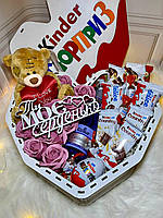 Подарочный набор со сладостями для любимой девушки, женщины, жены, сестры / На День Рождение / LOVE Teddy