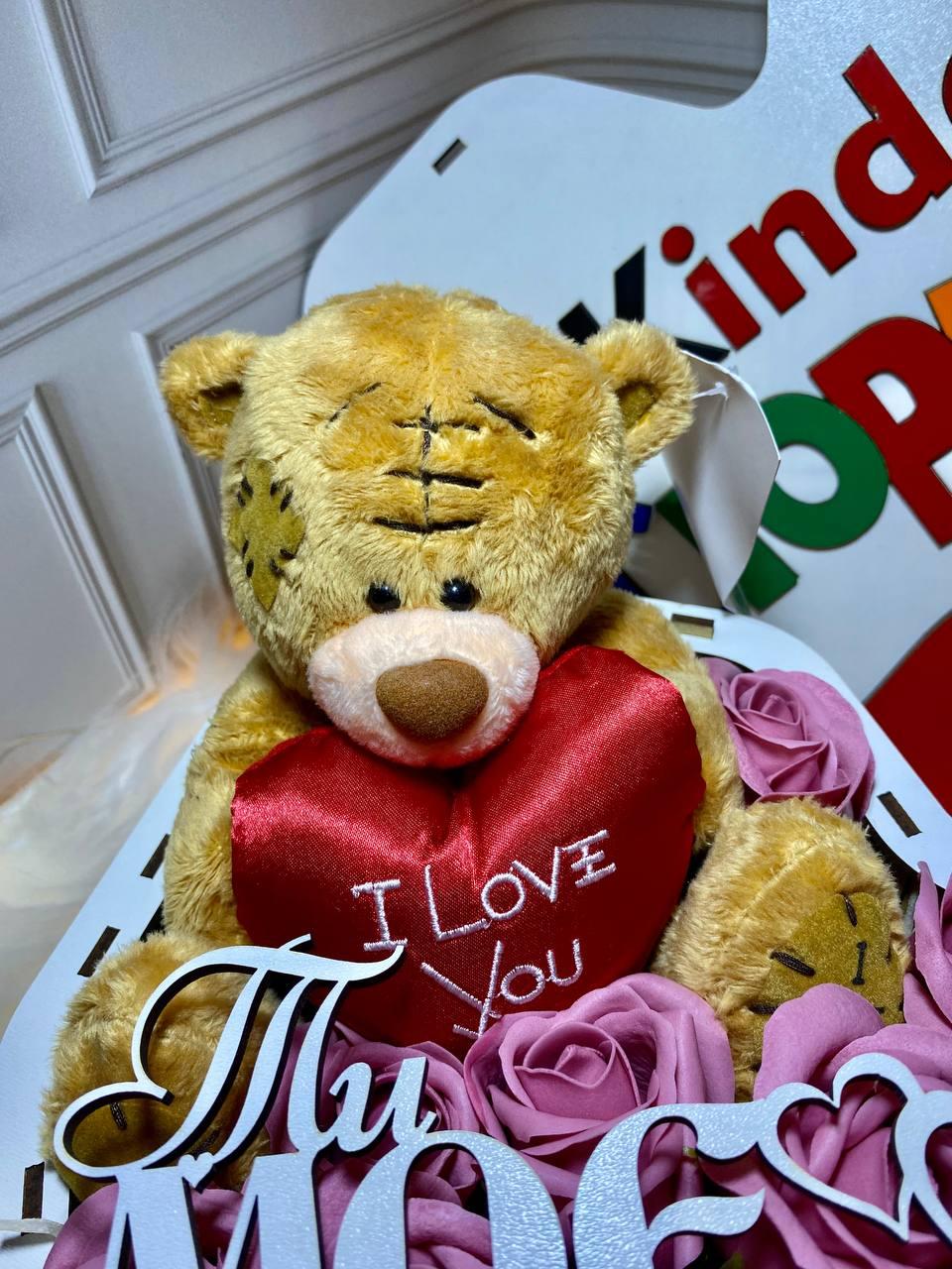 Подарочный набор со сладостями для любимой девушки, женщины, жены, сестры / На День Рождение / LOVE Teddy - фото 5 - id-p2136209821
