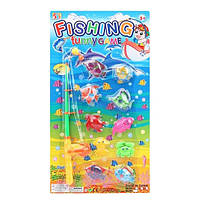 Магнитная Рыбалка, игрушечная рыбалка, развивающая игра для детей, 10 рыбок, удочка (SS555-12)