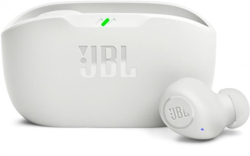 Навушники гарнітура вакуумні Bluetooth 5.2 JBL Wave Buds White (JBLWBUDSWHT)