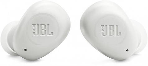 Навушники гарнітура вакуумні Bluetooth 5.2 JBL Wave Buds White (JBLWBUDSWHT), фото 2