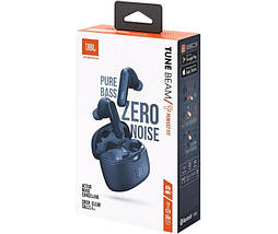 Навушники гарнітура вакуумні Bluetooth 5.3 JBL Tune Beam Blue (JBLTBEAMBLU), фото 4