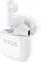 Наушники гарнитура вкладыши Bluetooth 5.3 Pixus Muse White