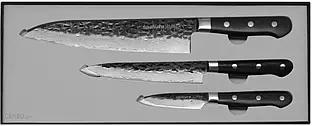 Набір ножів Samura Pro S Lunar Zestaw 3 Noży Kuchennych.